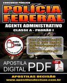 APOSTILA AGENTE ADMINISTRATIVO POLÍCIA FEDERAL PDF